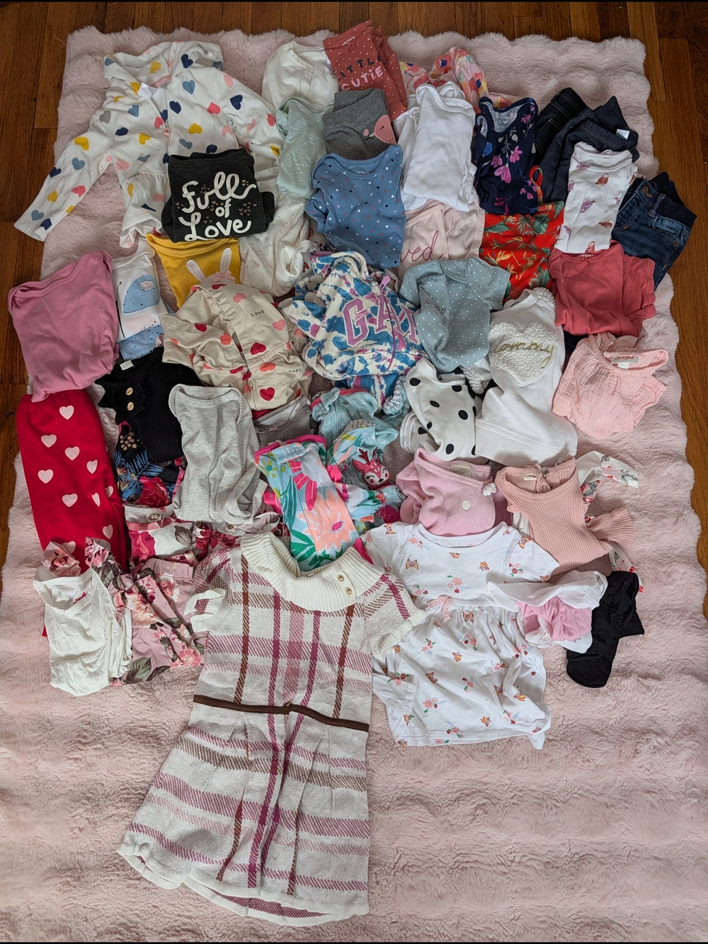 Baby Girls Clothing Bundle Mix Of Sizes 12 And 18m